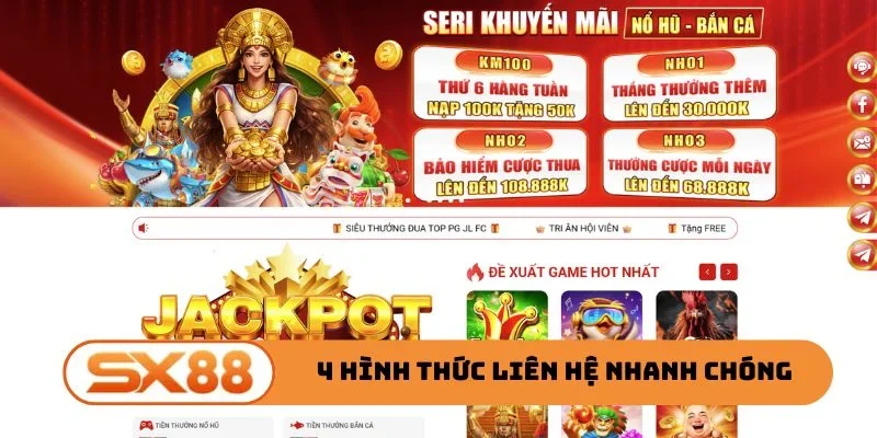 4 hình thức liên hệ nhanh chóng cho newbie