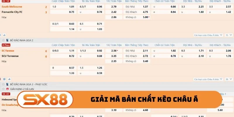 Giải mã bản chất kèo châu Á